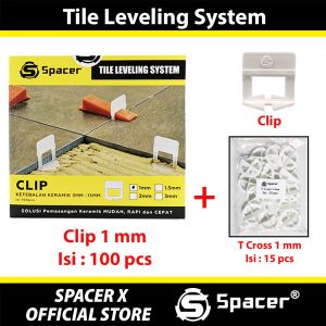Clip Tile Leveling 1 mm