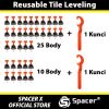 Reusable Tile Leveling 1 mm