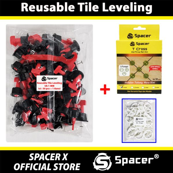 Reusable Tile Leveling 1 mm