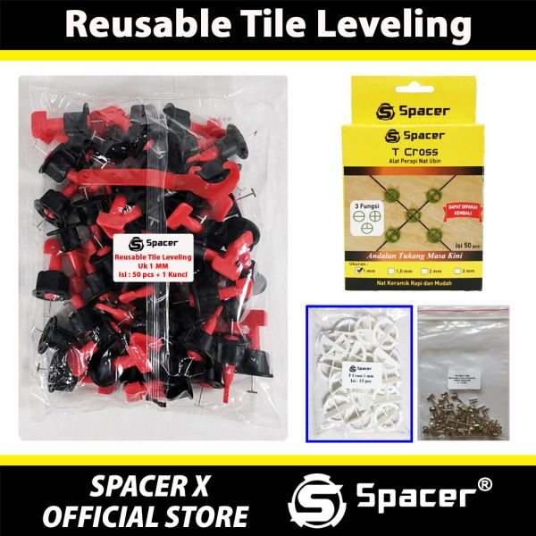 Reusable Tile Leveling 1 mm